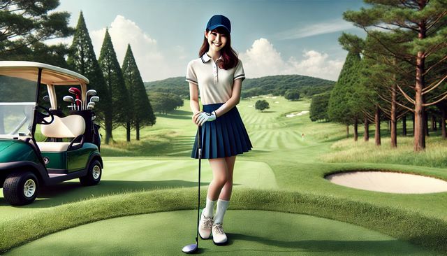 ゴルフ距離計で腕時計のグリーンオン