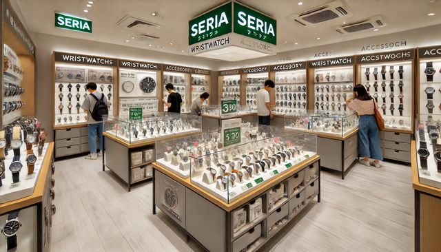 セリアで腕時計が売ってない？その理由とは