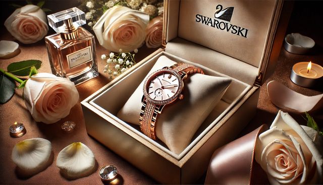 スワロフスキーのディズニーモデル腕時計