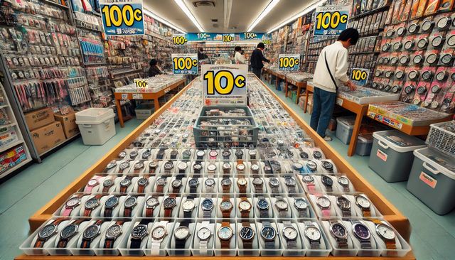 ダイソー腕時計500円の電池交換方法