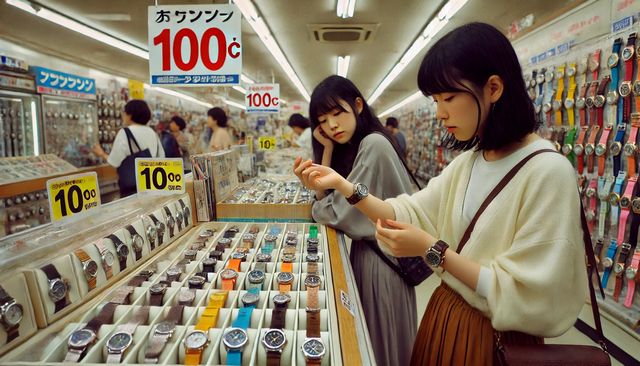 ダイソー腕時計500円の設定方法を解説