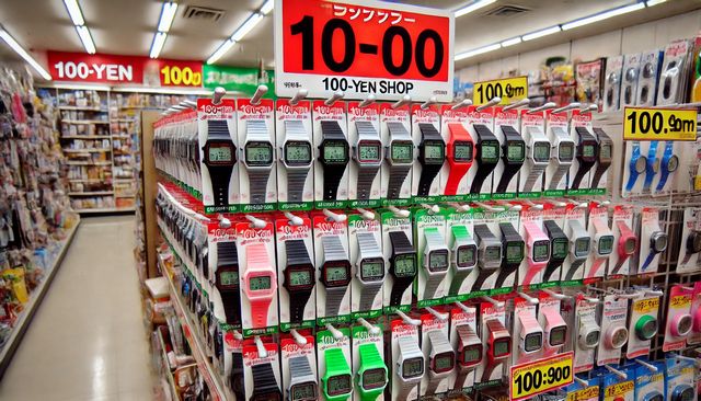ダイソー300円腕時計の防水性能について