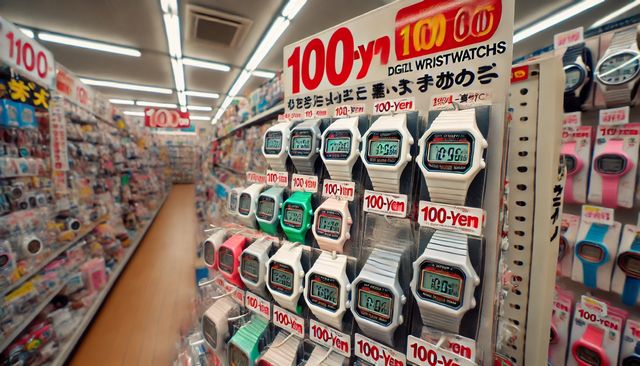 ダイソー500円腕時計モデルとの違い