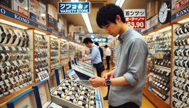 メンズ向けの腕時計ラインナップ