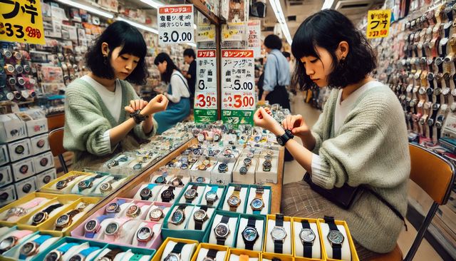 ドン・キホーテの腕時計は本物ですか