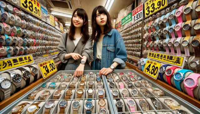 100円・500円・1000円の腕時計の違い