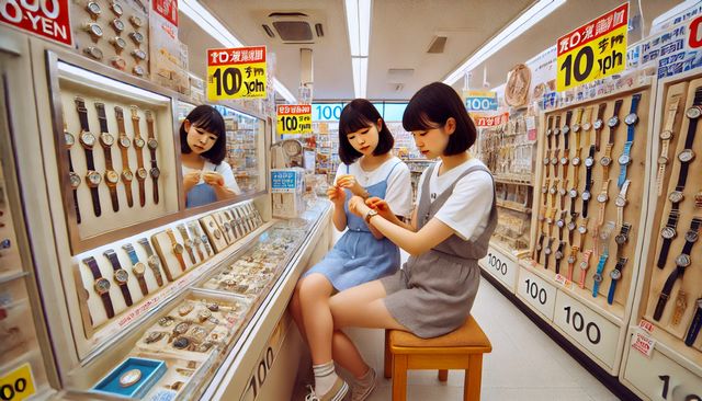 100均で購入できるアナログ腕時計の特徴