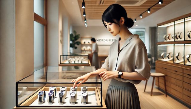 ノードグリーン腕時計のベルト交換の方法と費用