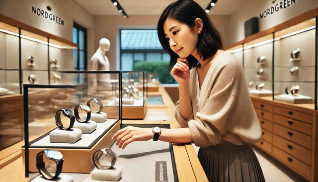 ノードグリーンの時計はどの年齢層に人気ですか