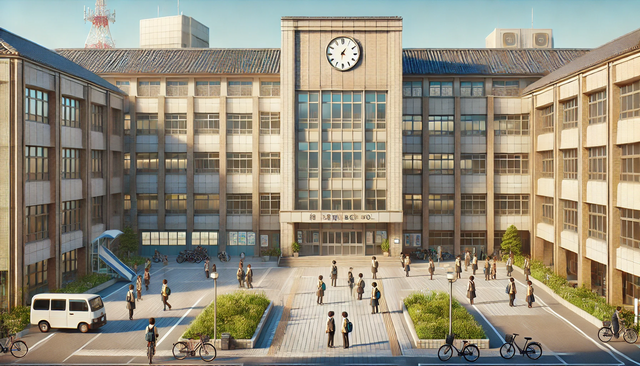 中学校の腕時計